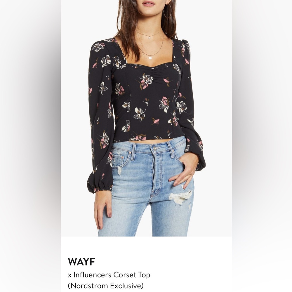 WAYF medium crop top. Like new.